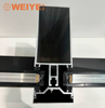 180 Visible Frame Hollow Glass Curtain Wall-Section