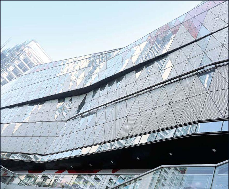 High Quality Aluminum Curtain Wall Profiles India